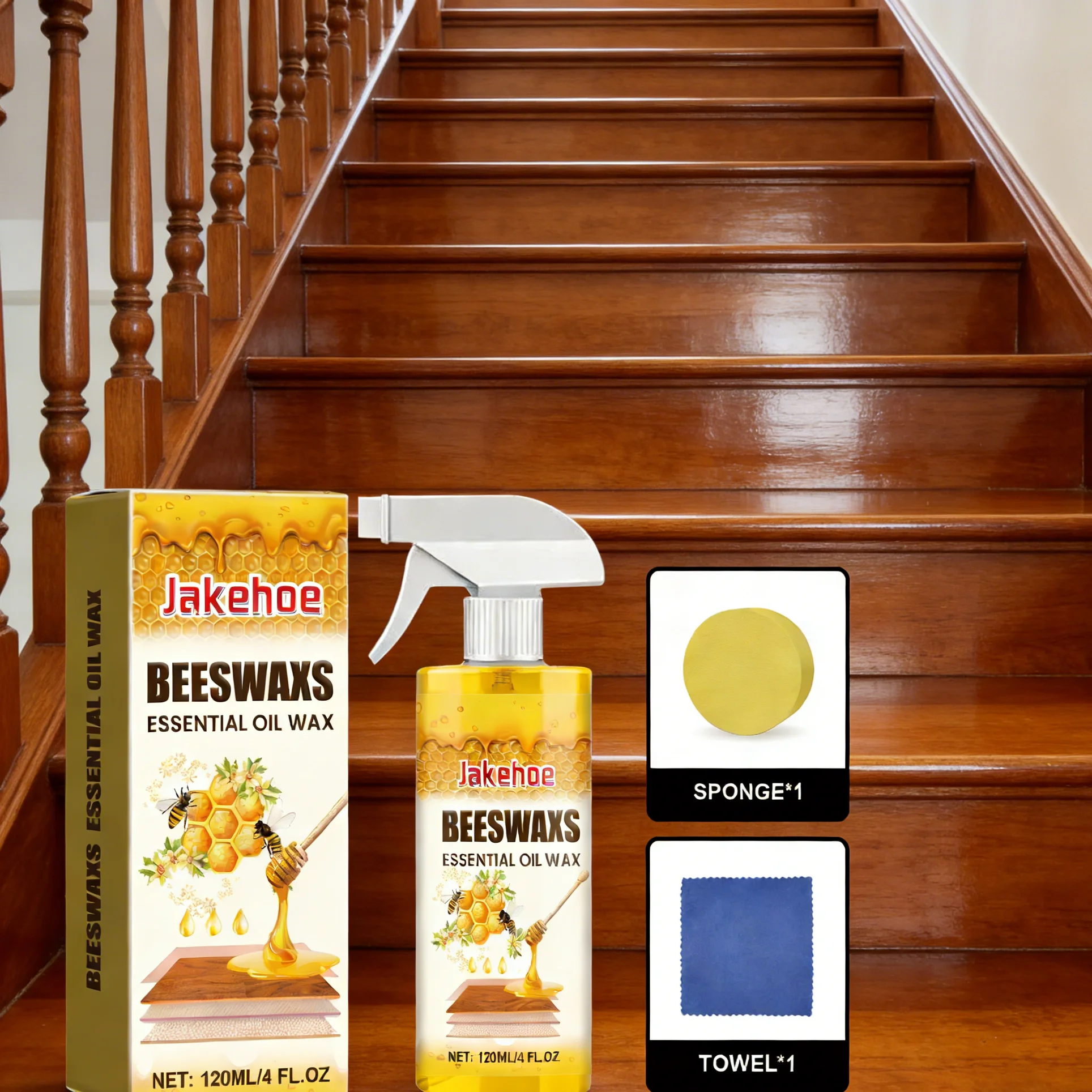 Woodworking Oil Finish - Mobilya Balmumu Parlatma Spreyi Ahşap Besleyici