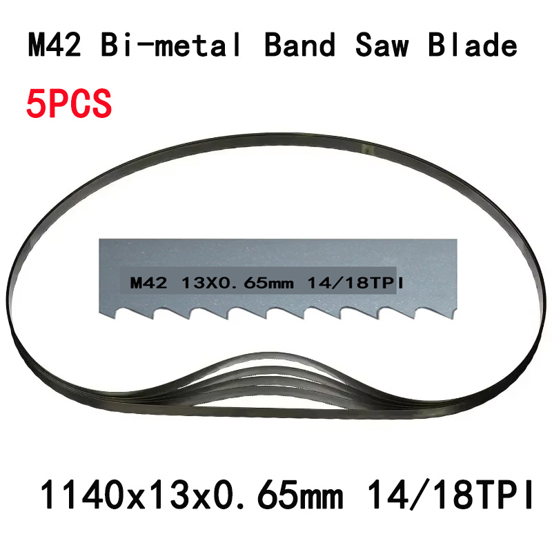 Band Saw Blade - 5 adet taşınabilir şerit testere bıçakları