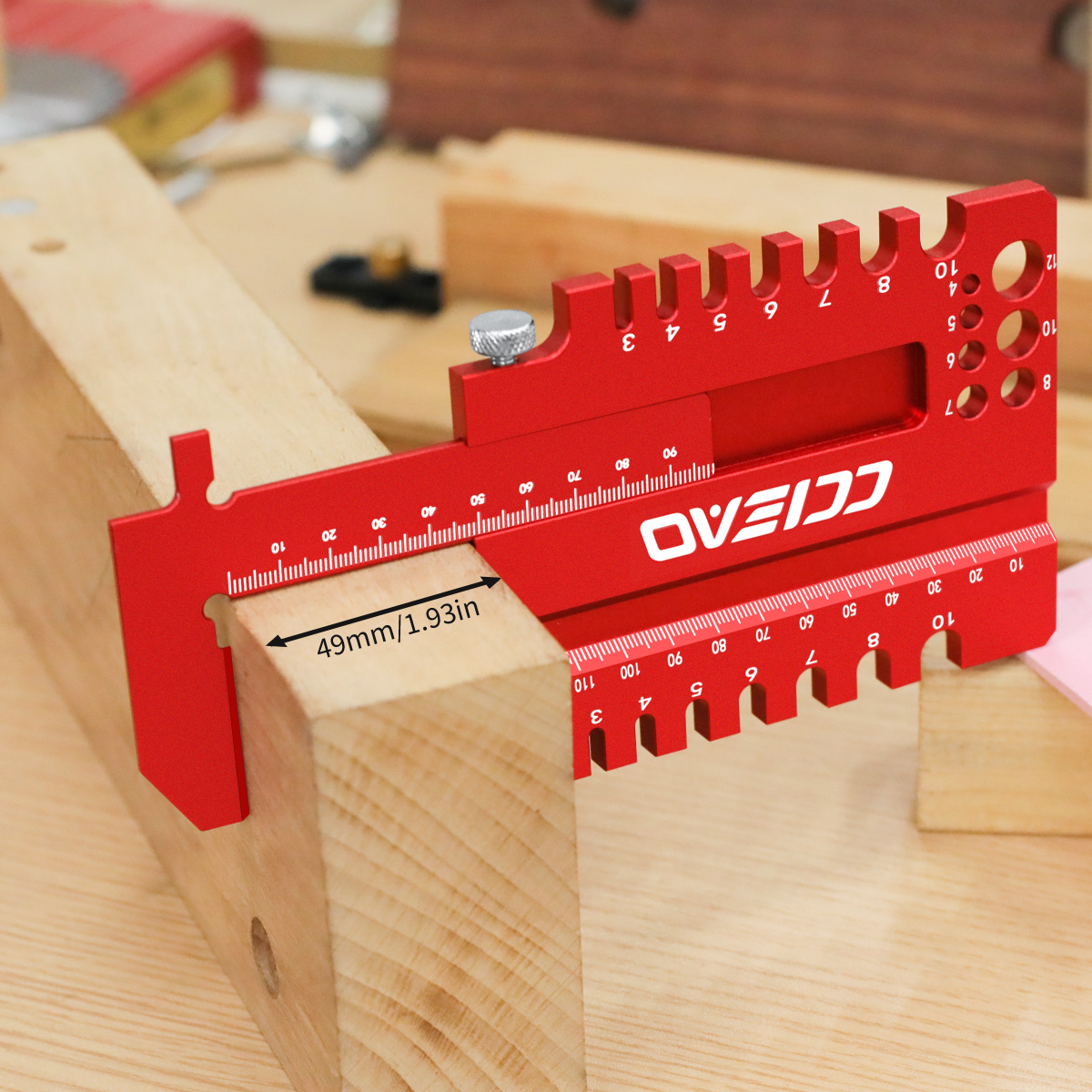 Woodworking Marking Gauge - Ağaç İşleme Çok Fonksiyonlu Ölçüm Cetveli,