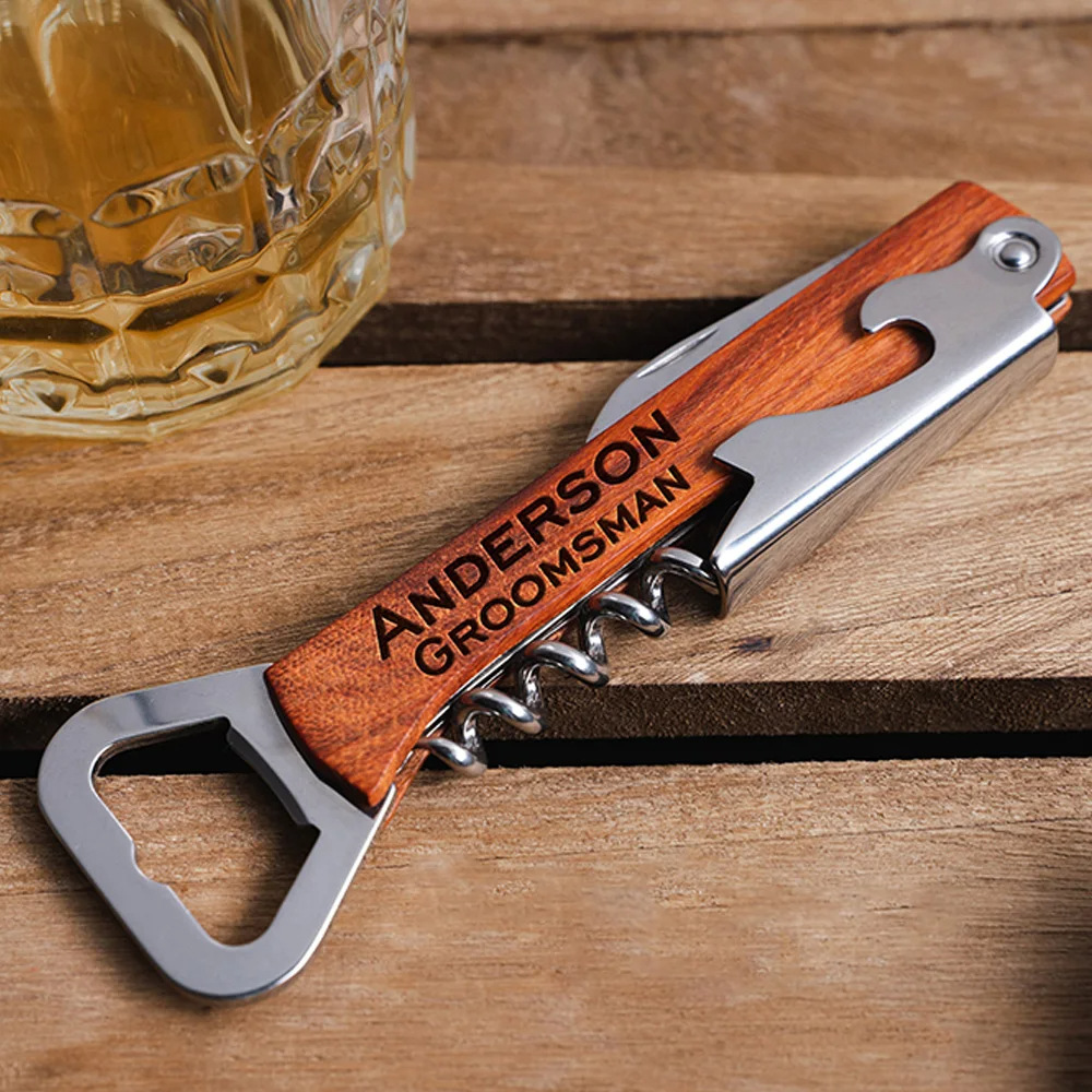 Woodworking Logos - Düğün Hediyesi için Kişiselleştirilmiş Logo Ahşap