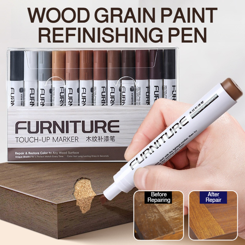 Woodworking Oil Finish - Mobilya Renklendirme Onarım Kalemi Ahşap Çizikleri
