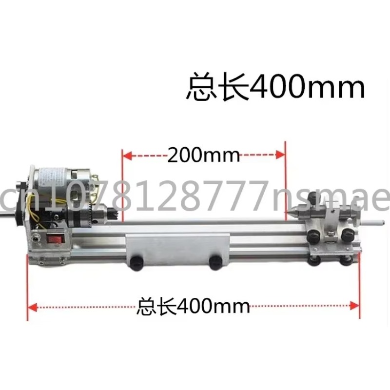 Woodworking Lathe - Torna Parlatma Makinesi Mini Metal Ağaç