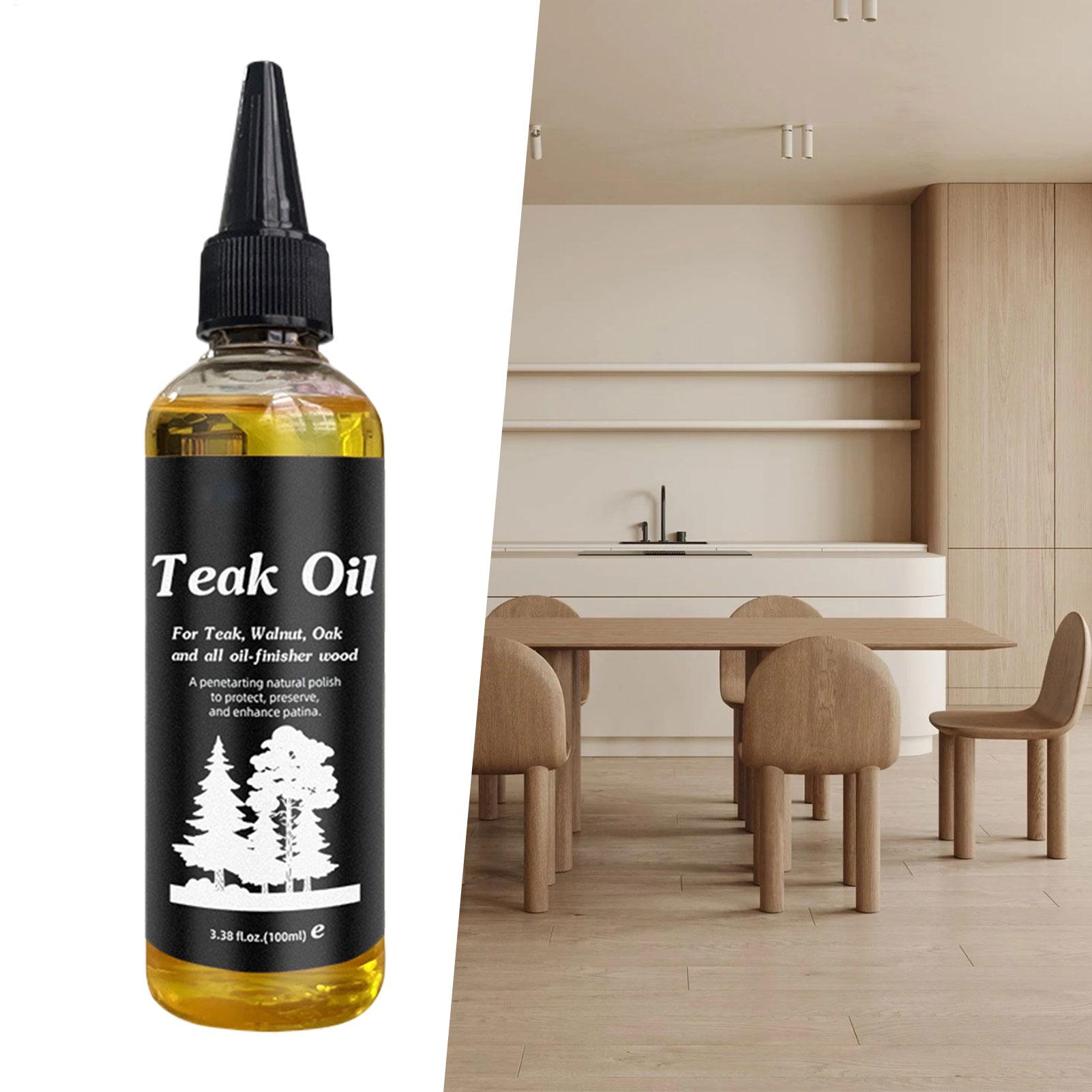 Woodworking Oil Finish - 100ml Mobilya Yağı Ahşap Parlatıcı Mobilya