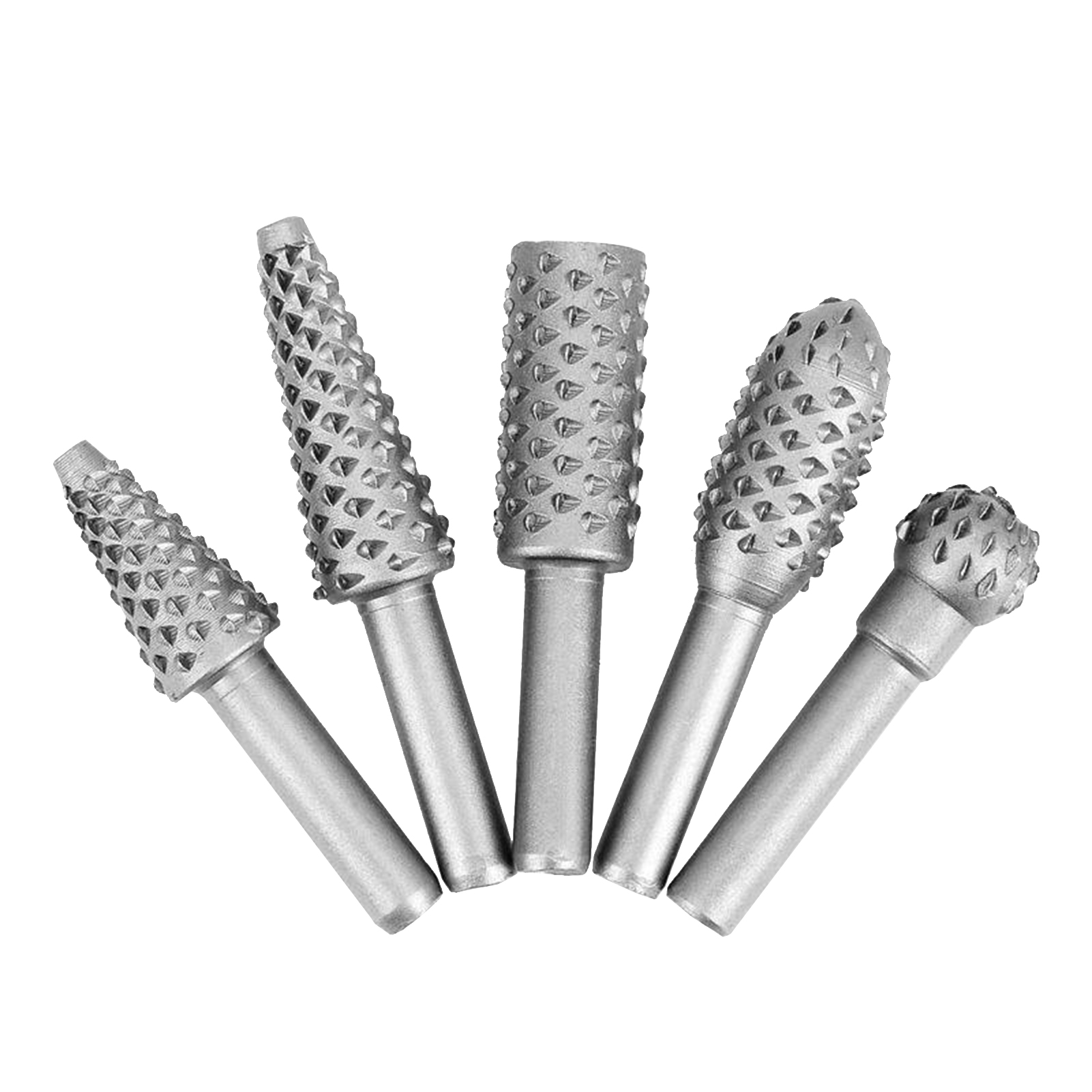 Woodworking Drill Bits - 5 adet döner çapak törpü ağaç