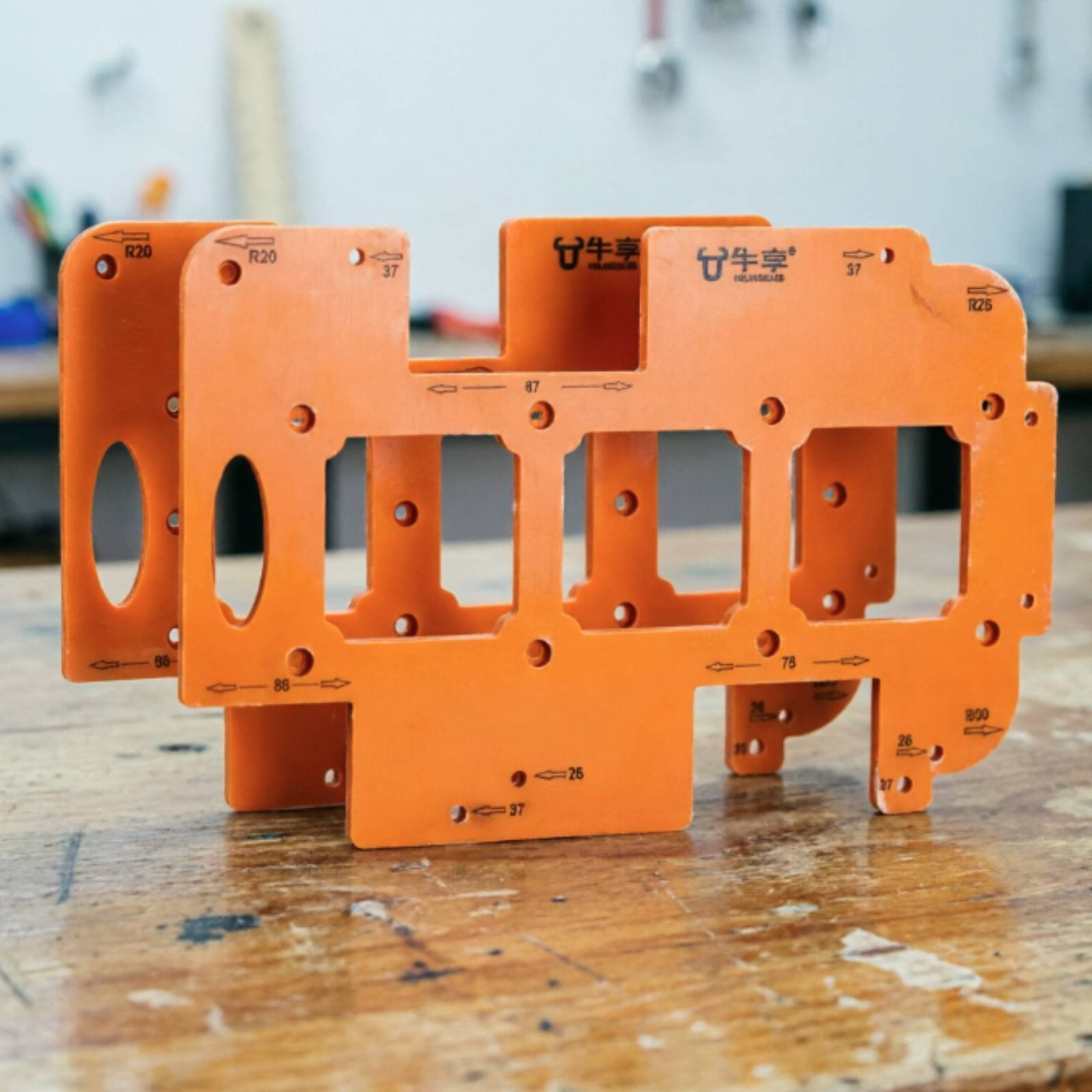 Woodworking Multi Tool - Dolap Delik Şablonu Çok Amaçlı Anahtar