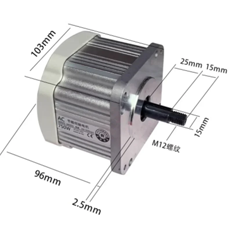 Woodworking Lathe - Yükseltme Kayışlı Makine Motoru 1100W 750W