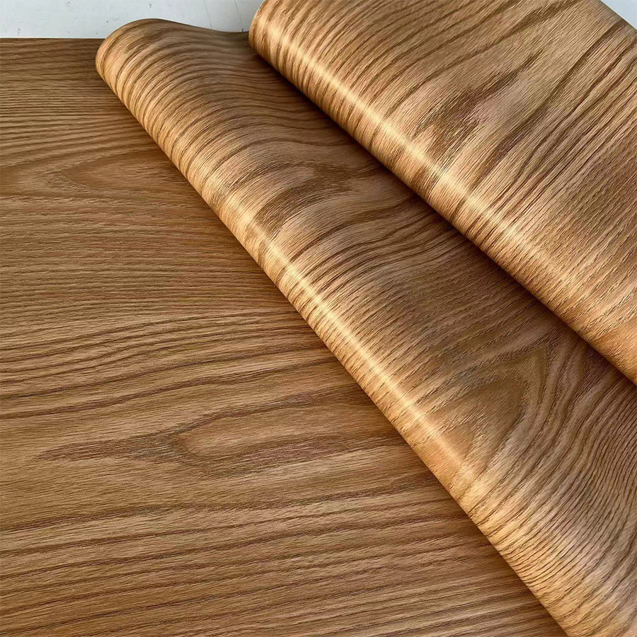 Woodworking Oil Finish - Simüle Ahşap Damarlı Kendinden Yapışkanlı Duvar