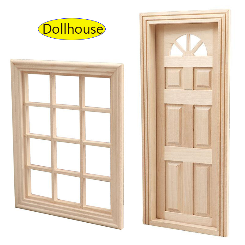 Woodworking Veneer - 1 Takım Mobilya Aksesuarları 1/12 Ahşap