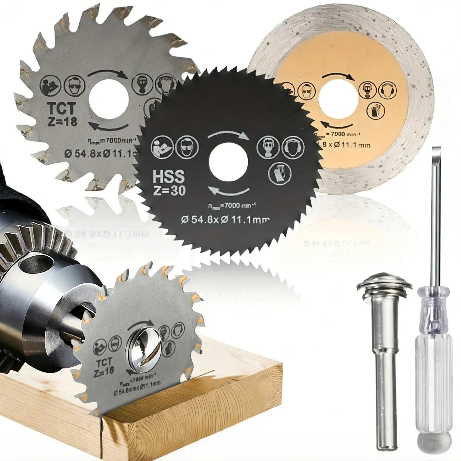 Band Saw Blade - Çok Fonksiyonlu Daire Testere Bıçağı Seti,