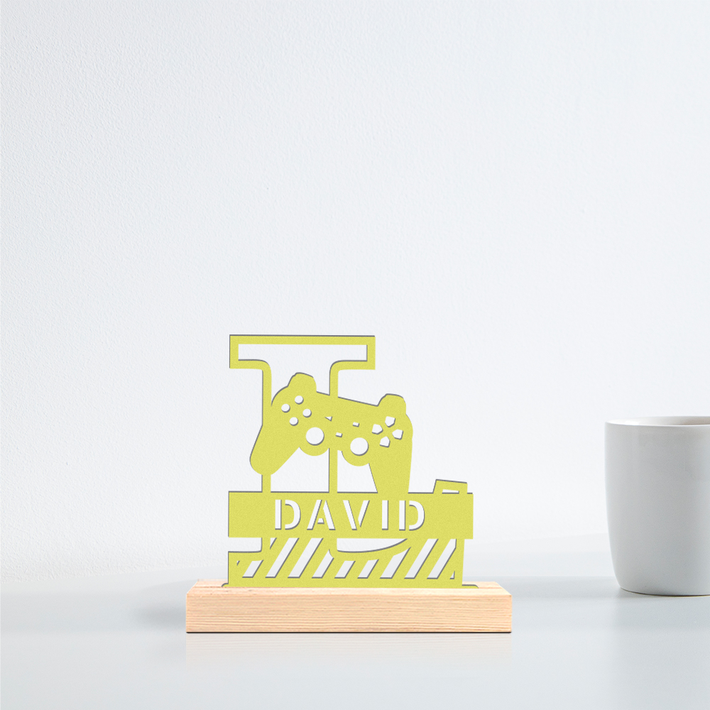 1 adet Metal Masaüstü Süsleri  - Woodworking Laser incelemesi ve fiyatı