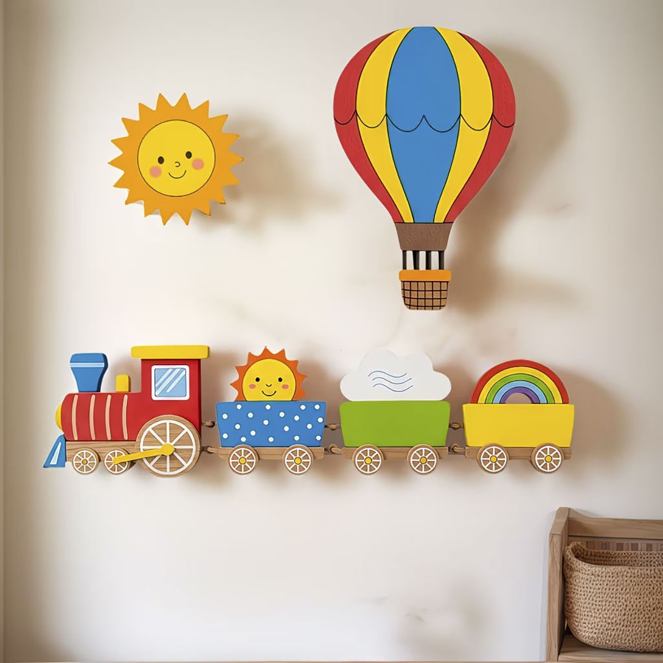 6 Parça Ahşap Çocuk Duvar Deko - Woodworking Veneer incelemesi ve fiyatı