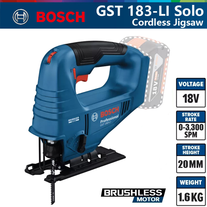 Bosch GST 183-LI Profesyonel E - Woodworking Multi Tool incelemesi ve fiyatı