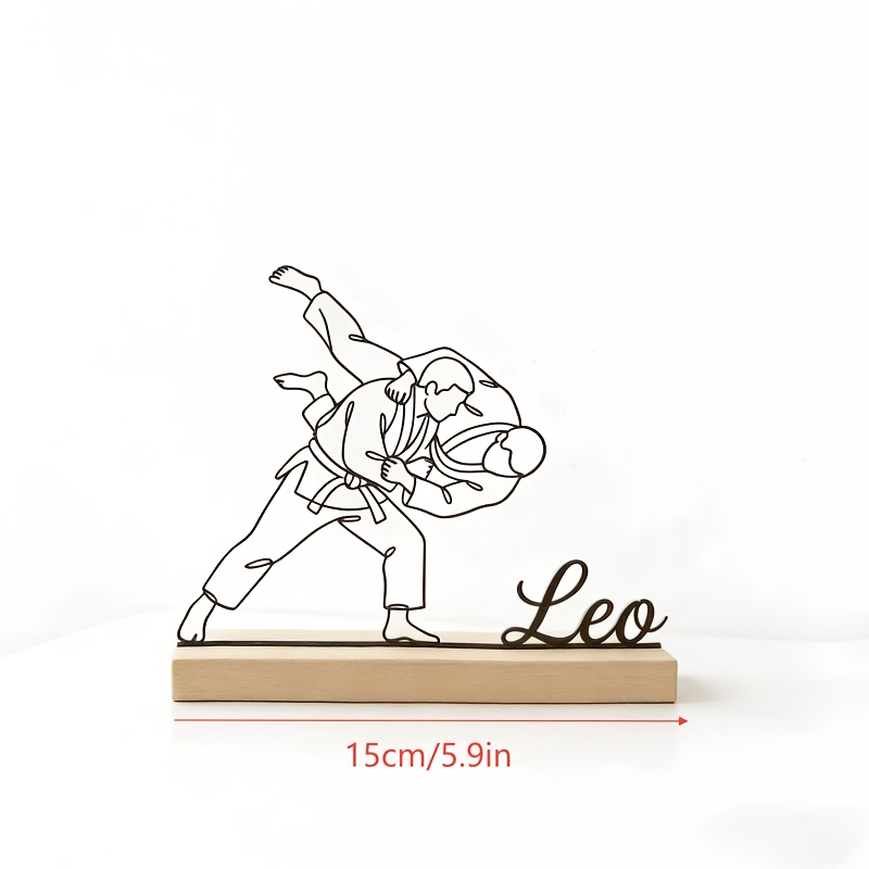 Özel Olarak Kazınmış Judo Dövü - Woodworking Laser incelemesi ve fiyatı
