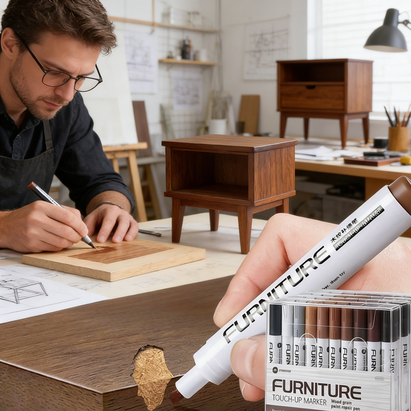6-12 adet mobilya rötuş işaret - Woodworking Oil Finish incelemesi ve fiyatı