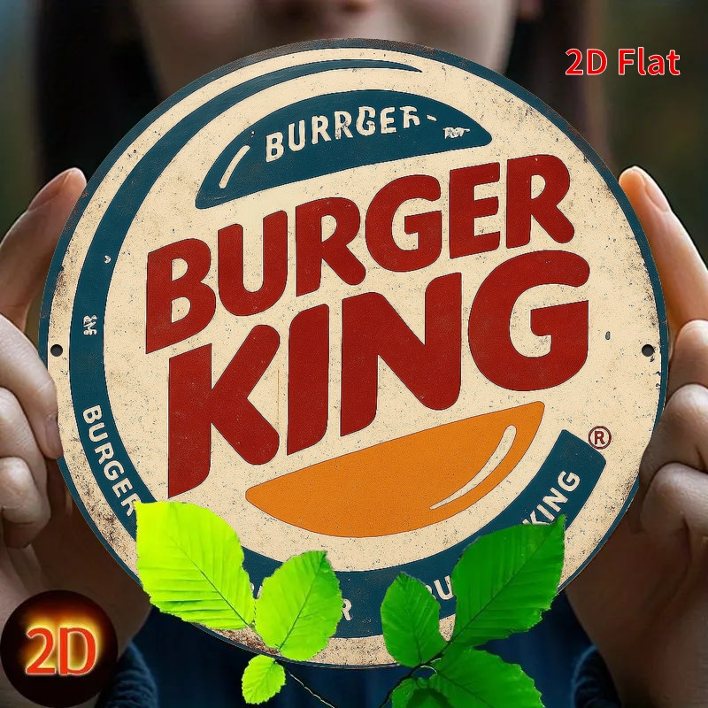 Burger King Retro ahşap logosu - Woodworking Logos incelemesi ve fiyatı