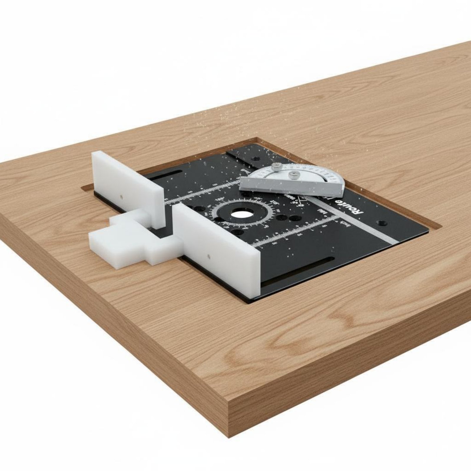 Alüminyum Router Ekleme Plakas - Woodworking Laser incelemesi ve fiyatı