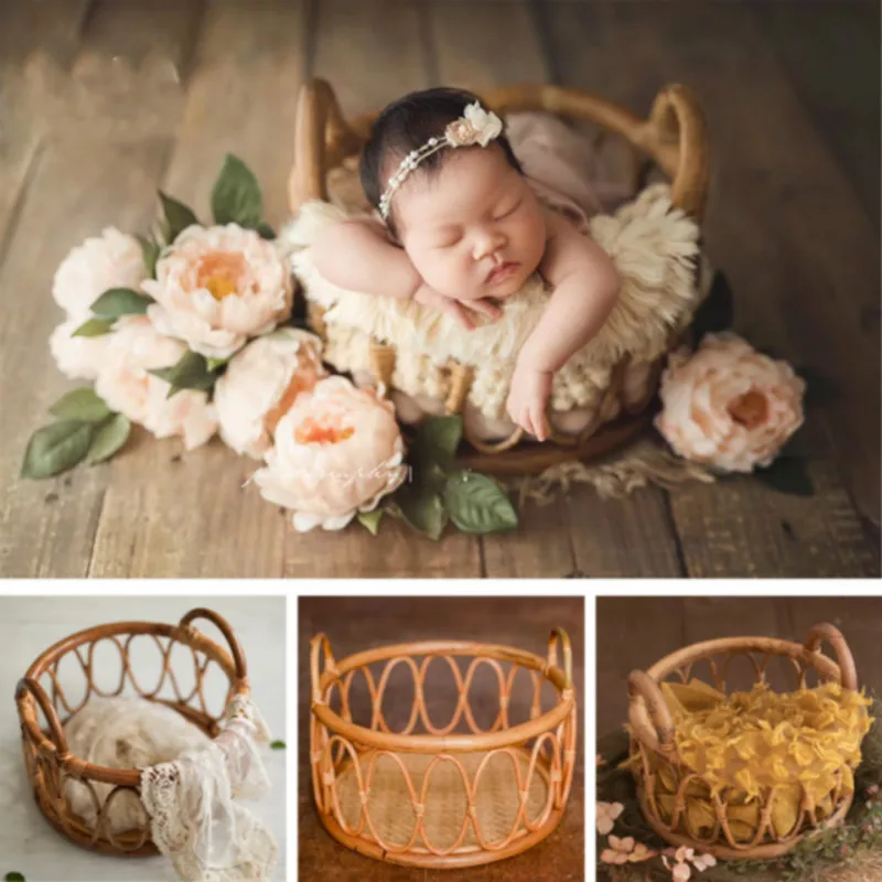 Bebek Rattan sepet yenidoğan f - Woodworking Veneer incelemesi ve fiyatı