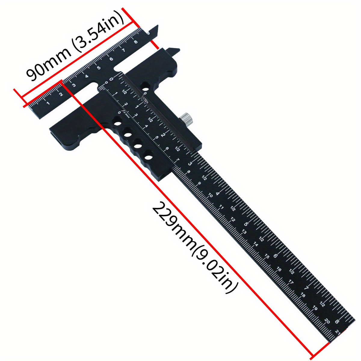 Alüminyum Alaşımlı T Şekilli A - Woodworking Marking Gauge incelemesi ve fiyatı