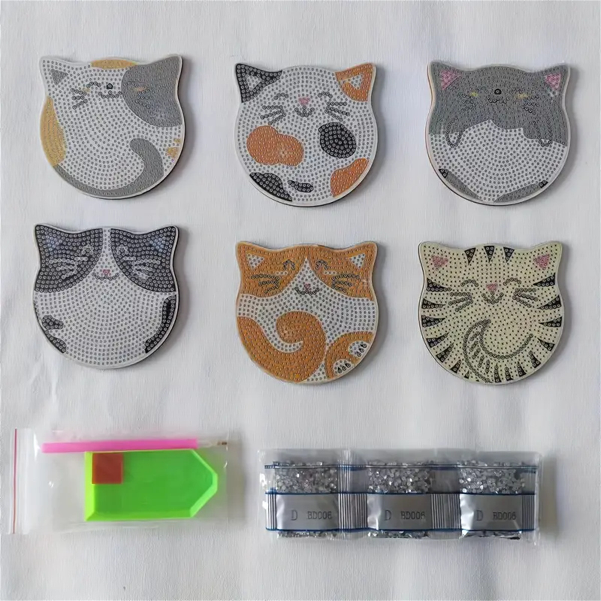 6 adet/takım DIY Kedi Taklidi  - Woodworking Hobbies incelemesi ve fiyatı