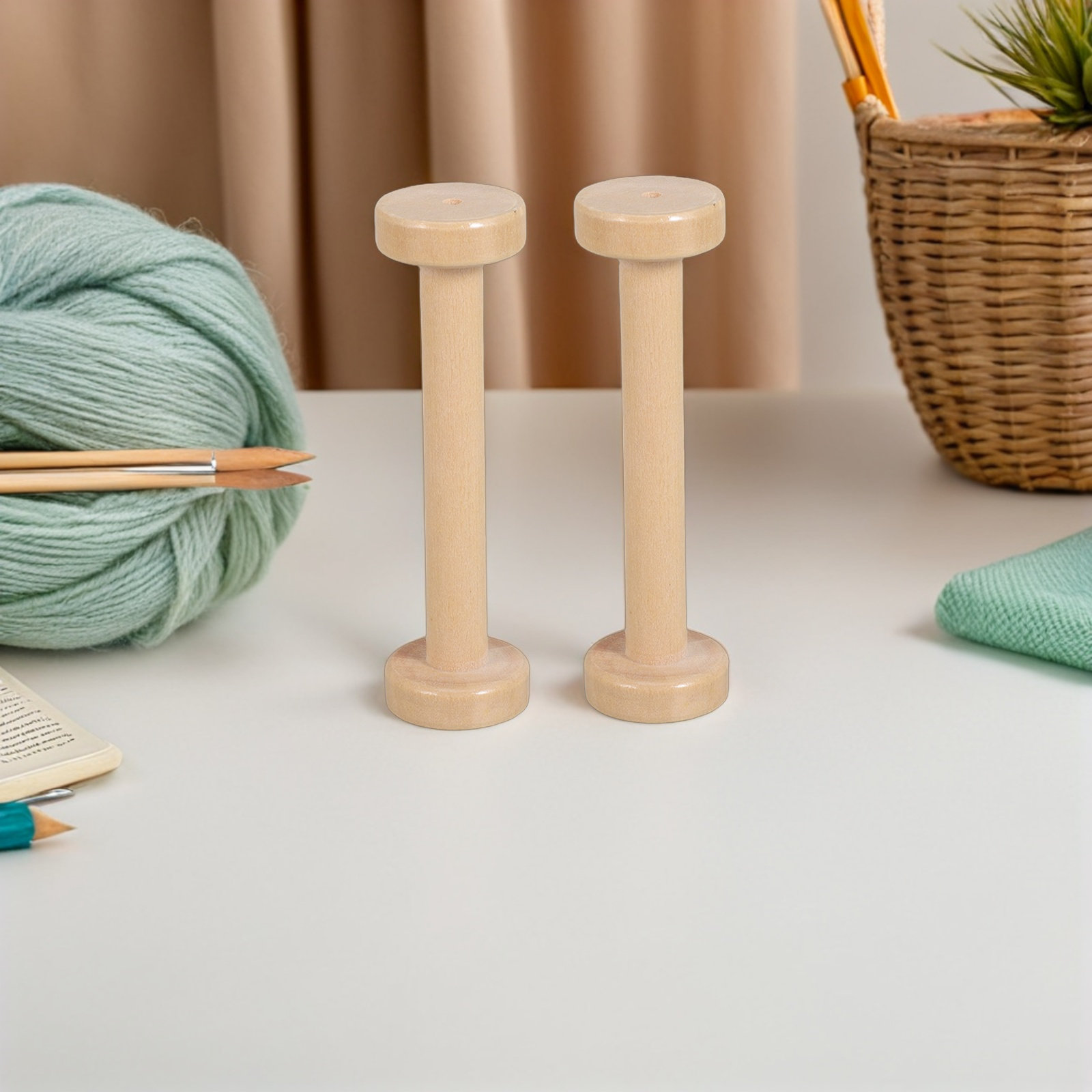 5 adet ahşap makaralar doğal V - Woodworking Hobbies incelemesi ve fiyatı