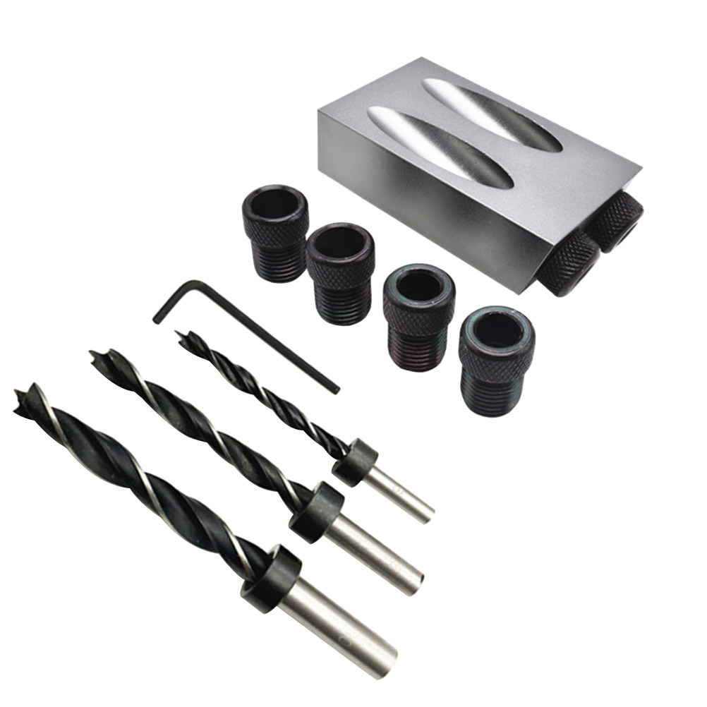 34 adet eğik delik matkap seti - Woodworking Drill Bits incelemesi ve fiyatı