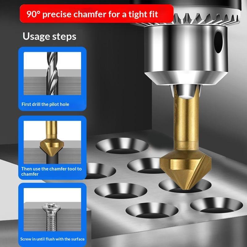 Kırma Kesici Freze Ucu 3 Kanal - Woodworking Drill Bits incelemesi ve fiyatı
