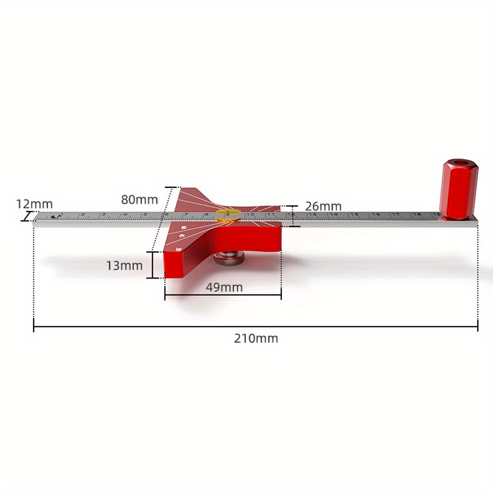 Alüminyum Yükseklik Ölçer Ağaç - Woodworking Multi Tool incelemesi ve fiyatı